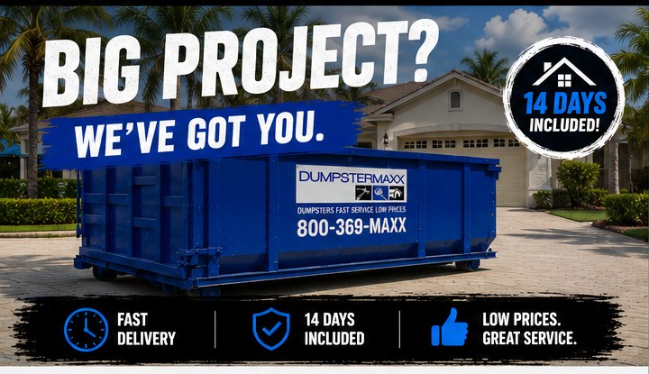Dumpster rental in Bartow, FL