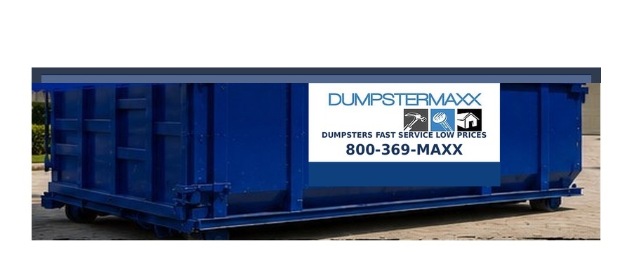 Realistic DumpsterMaxx 30 yard roll-off dumpster available in Bartow