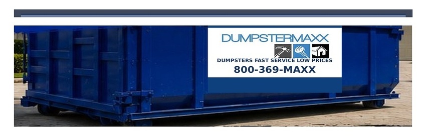 DumpsterMaxx 20 yard roll-off dumpster