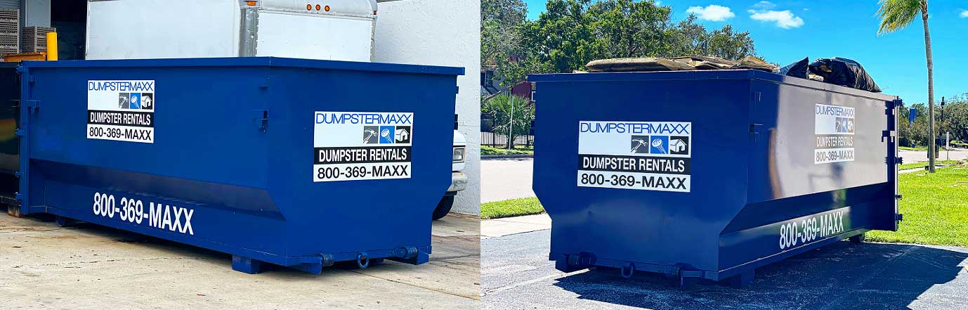 Affordable Roll Off Dumpster Rentals - Waste Containers for Waste Removal