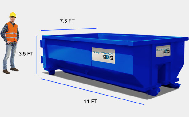 10 Yard Roll Off Dumpster Dimensions