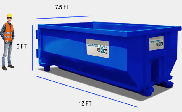 20 Yard Roll Off Dumpster Dimensions