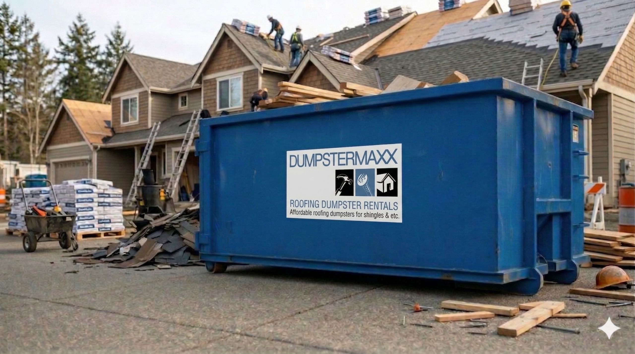 Roofing Dumpster Rentals